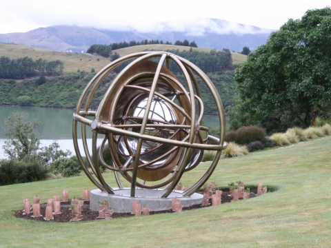 Andrew Drummond Sculpture - Armillary for Air