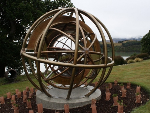 Andrew Drummond Sculpture - Armillary for Air